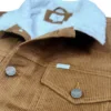 Chaleco vaquero con borrega