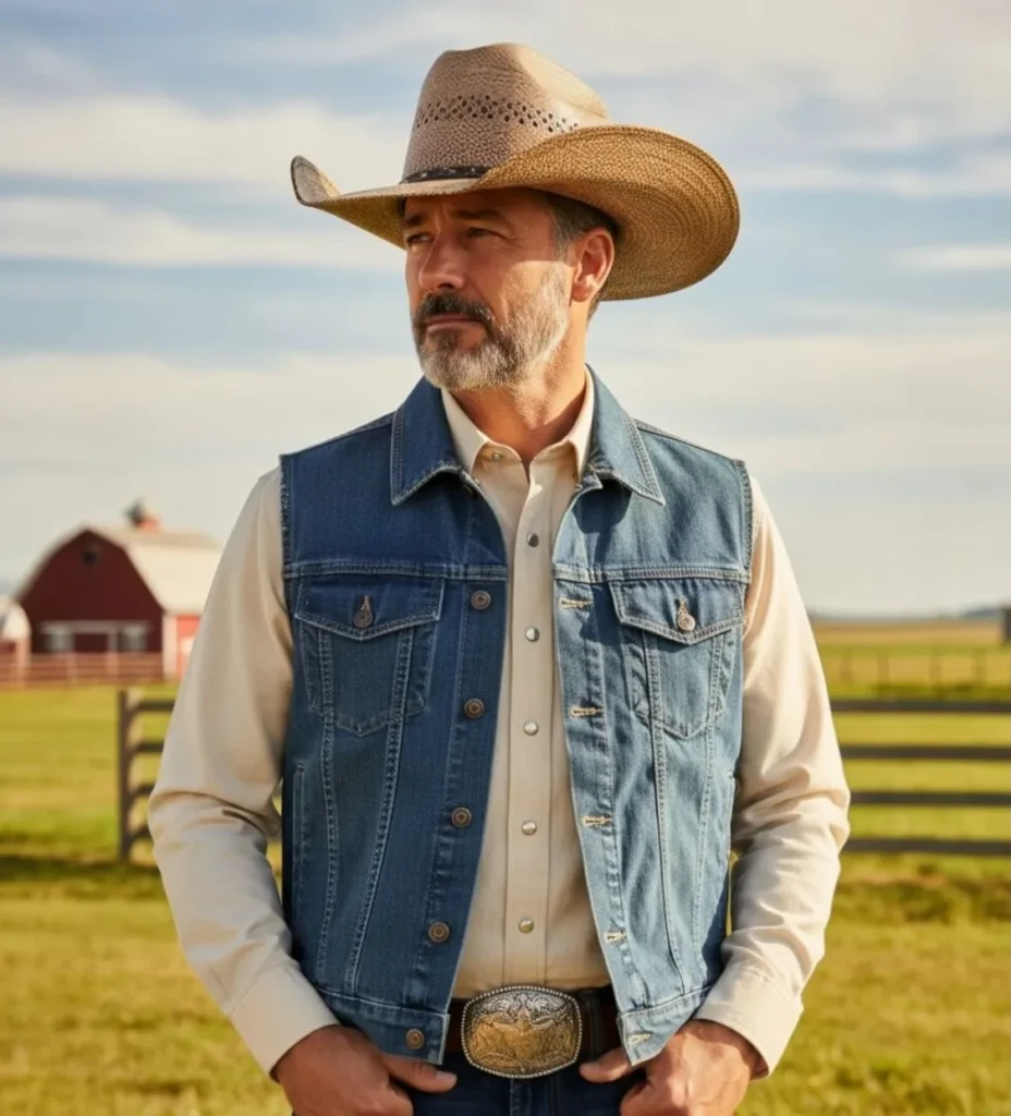 Chalecos vaqueros únicos para vaqueros con estilo