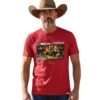 playera 8 sec vaquero Playera vaquera para hombre 8 segundos