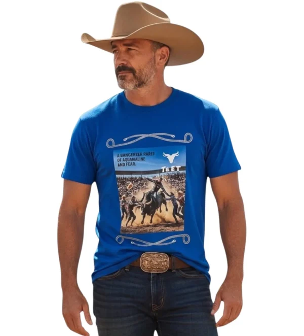 Playera vaquera para hombre dangerous dance