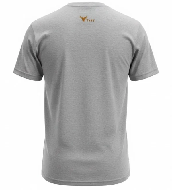 playera vaquera hombre color gris vista de espalda