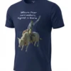 playera where fear Playera vaquera para hombre manga corta Con estampado de monta de toro