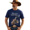 playera where fear vaquero Playera vaquera para hombre fear surrenders