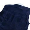 chaleco azul espalda
