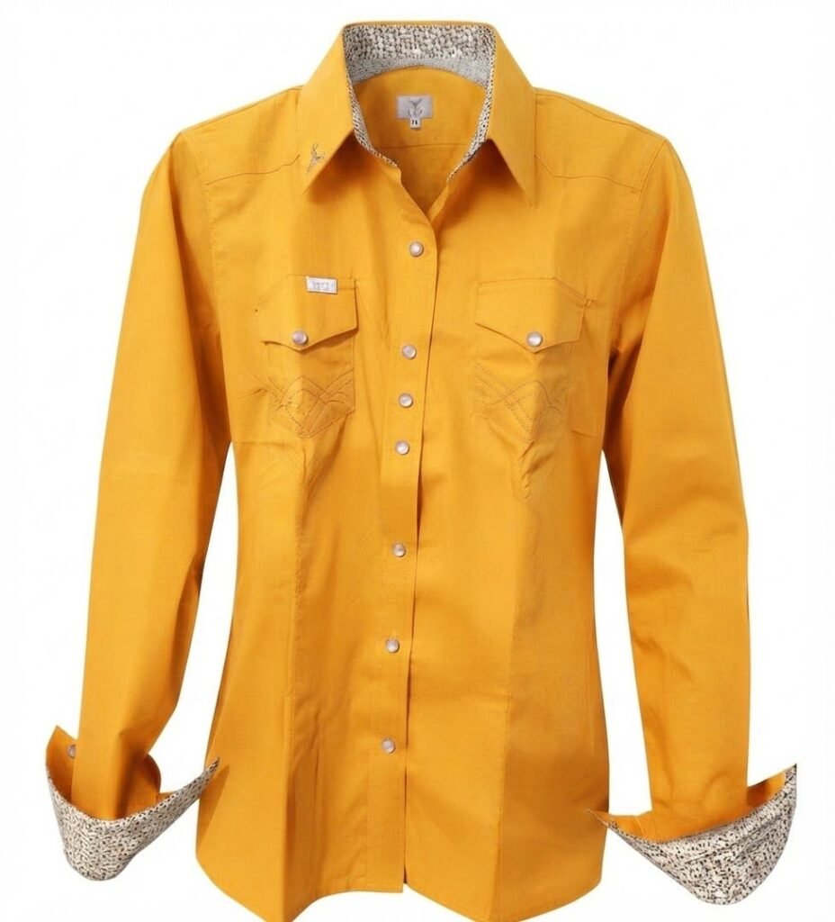 blusa amarillo mango