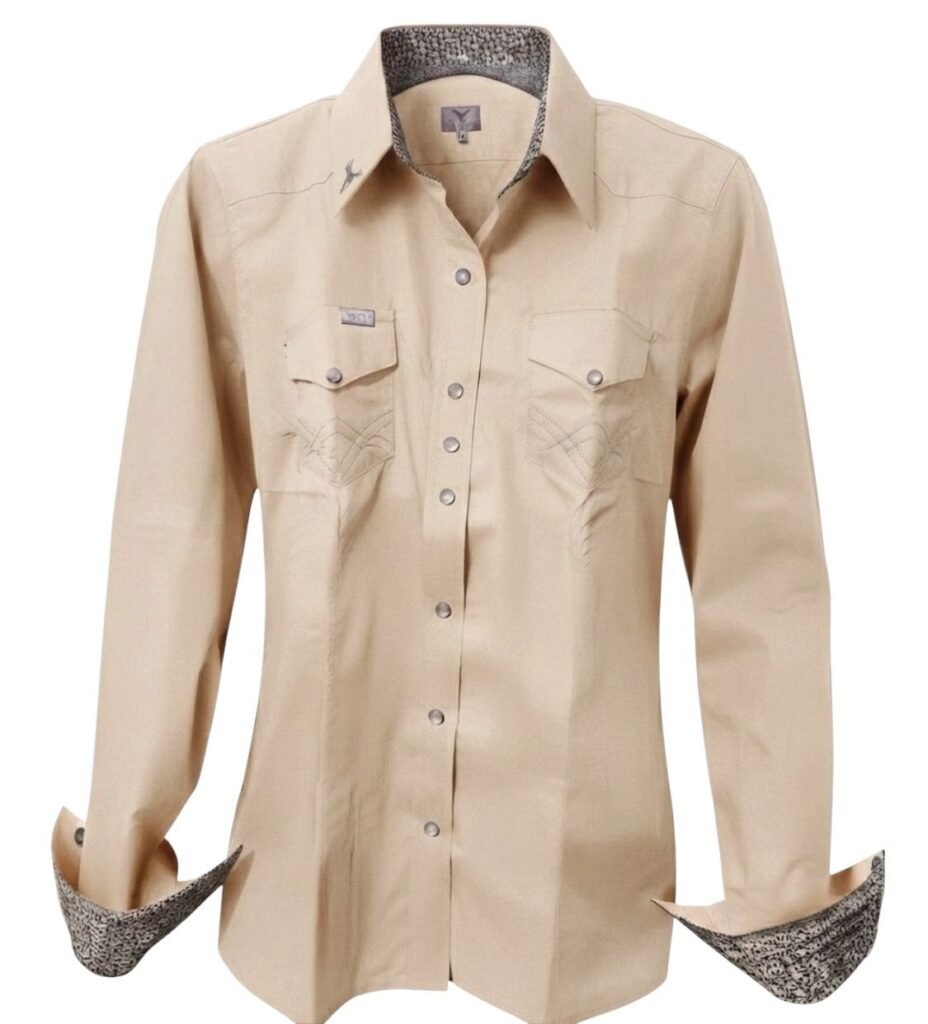 blusa beige