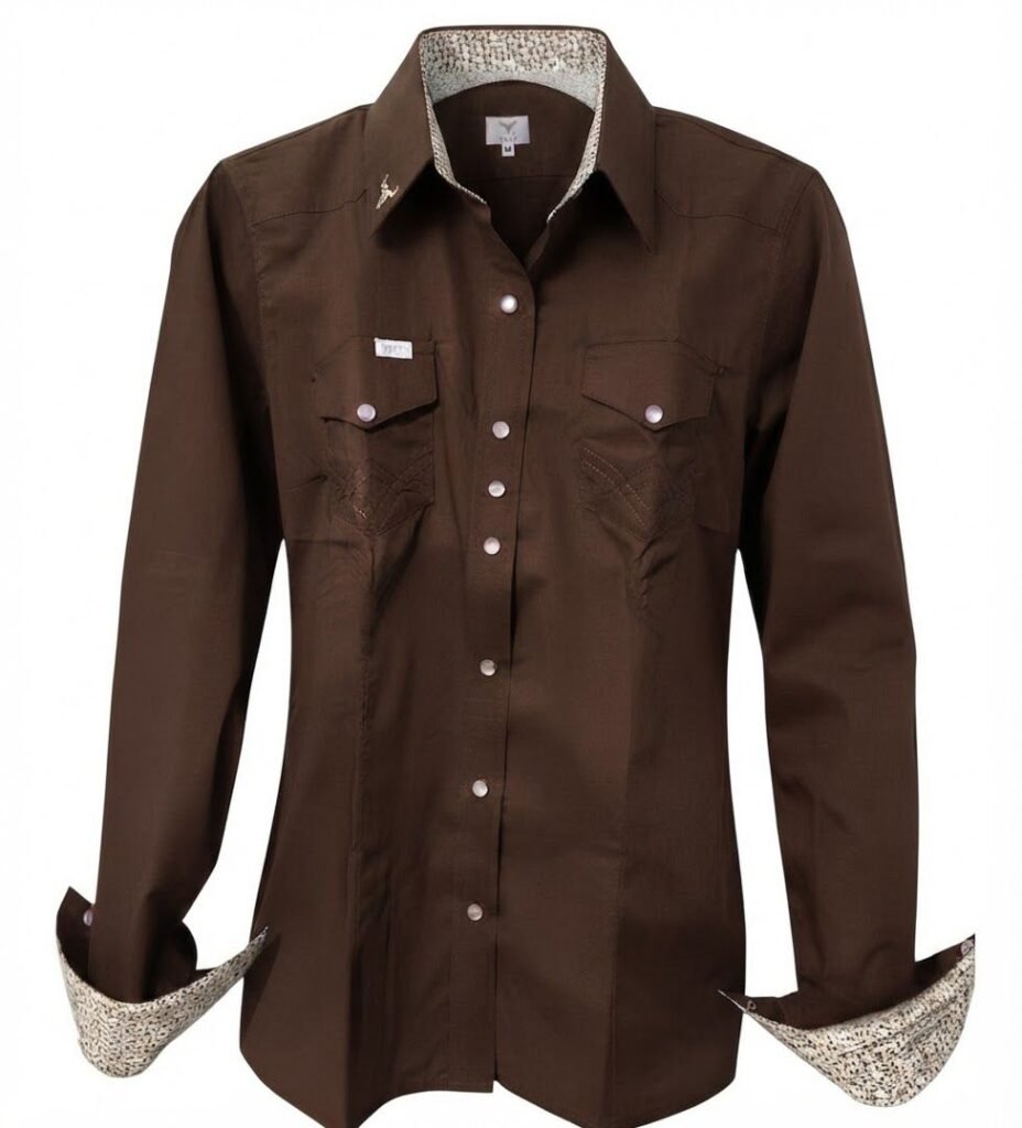 blusa cafe