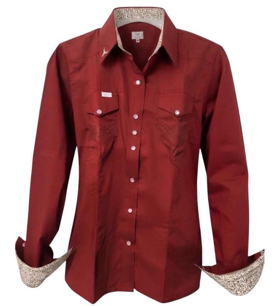 blusa roja