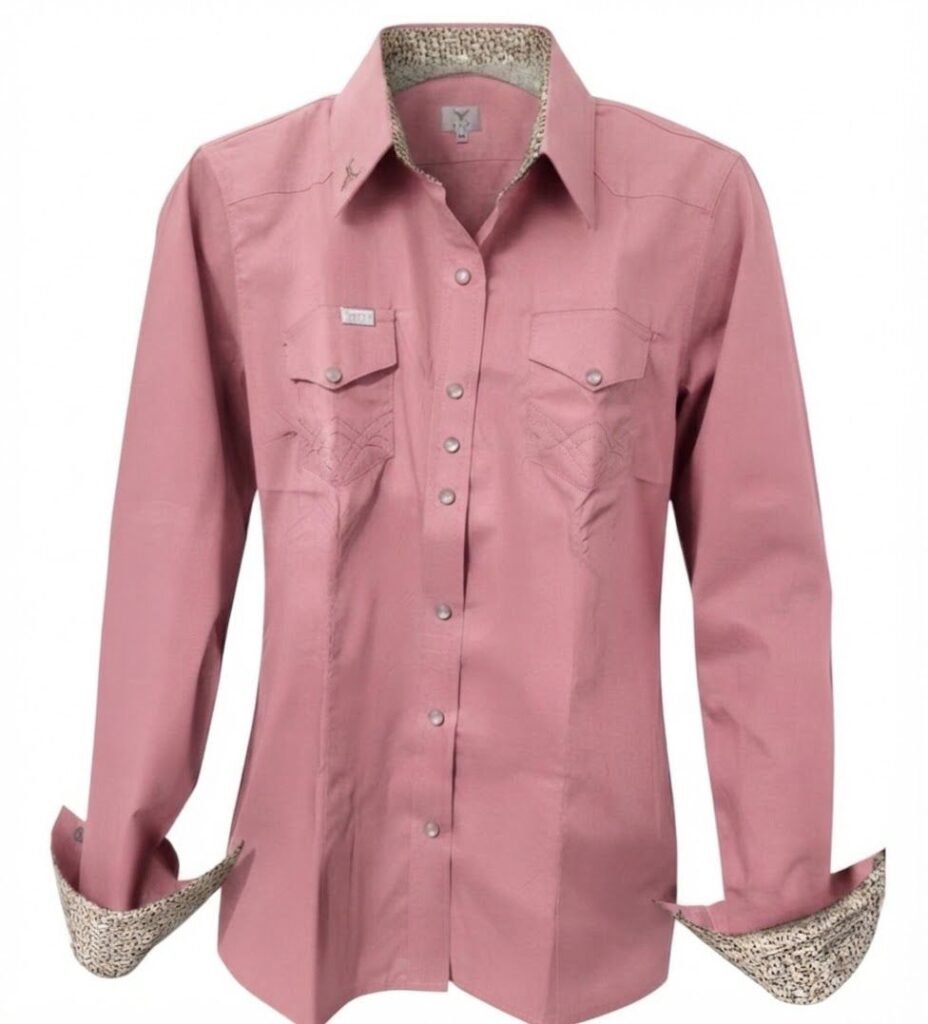 blusa rosa de palo