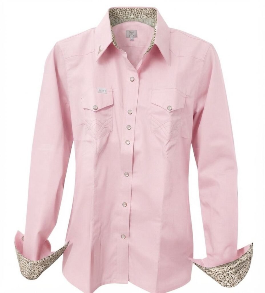 blusa rosa pastel