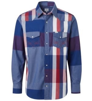 camisa tipo patchwork colores USA camisa tipo patchwork colores USA