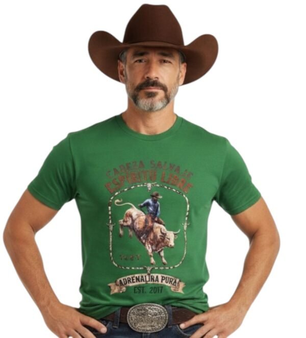 playera verde limón