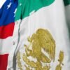vista delantera que muestra detalles de la camisa Camisa Mex-USA Rodeo