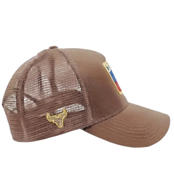 vista lateral gorra moca texas