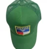 vista superior de gorra texas color verde pasto