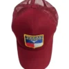 vista superior gorra roja texas