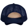 vista trasera gorra azul marino texas