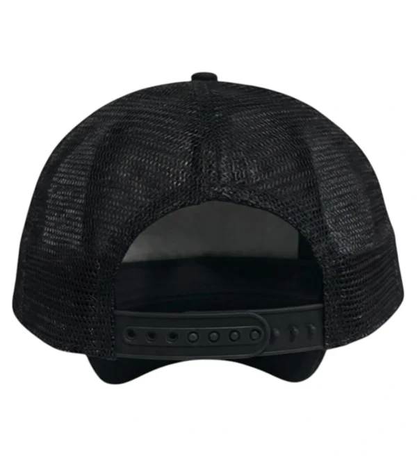 vista trasera gorra texas negra